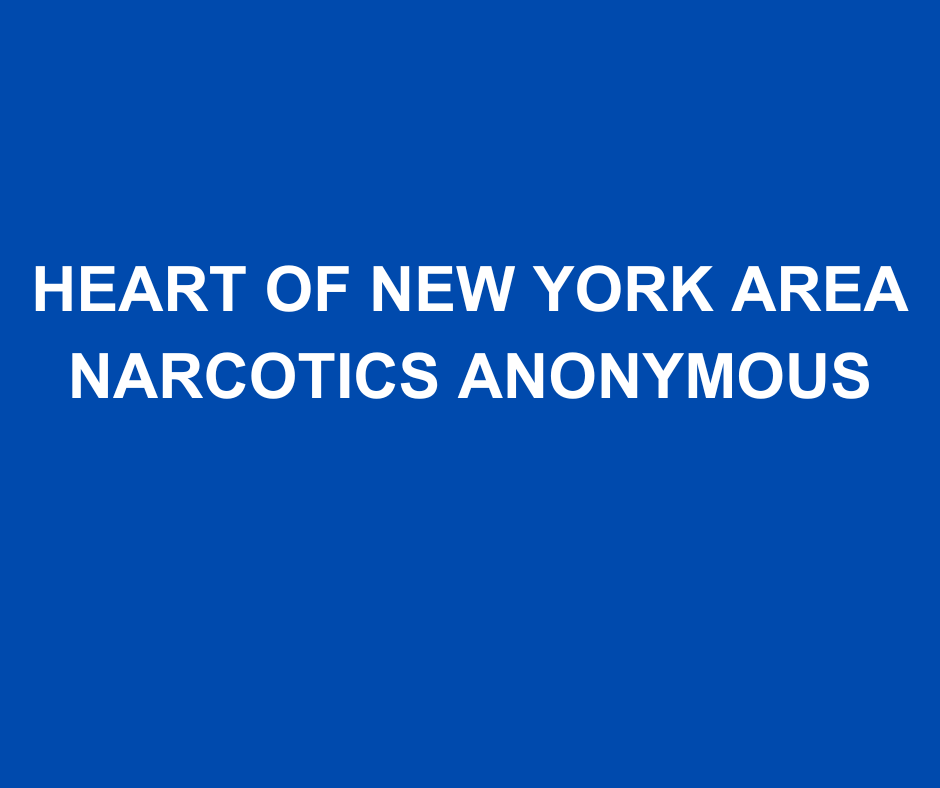 Heart of New York Area Narcotics Anonymous